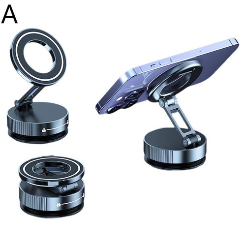 Upgraded Magnetic Car Dashboard Mobile Phone Holder Mount 360°Rotating Tilting . - Photo 19 sur 20