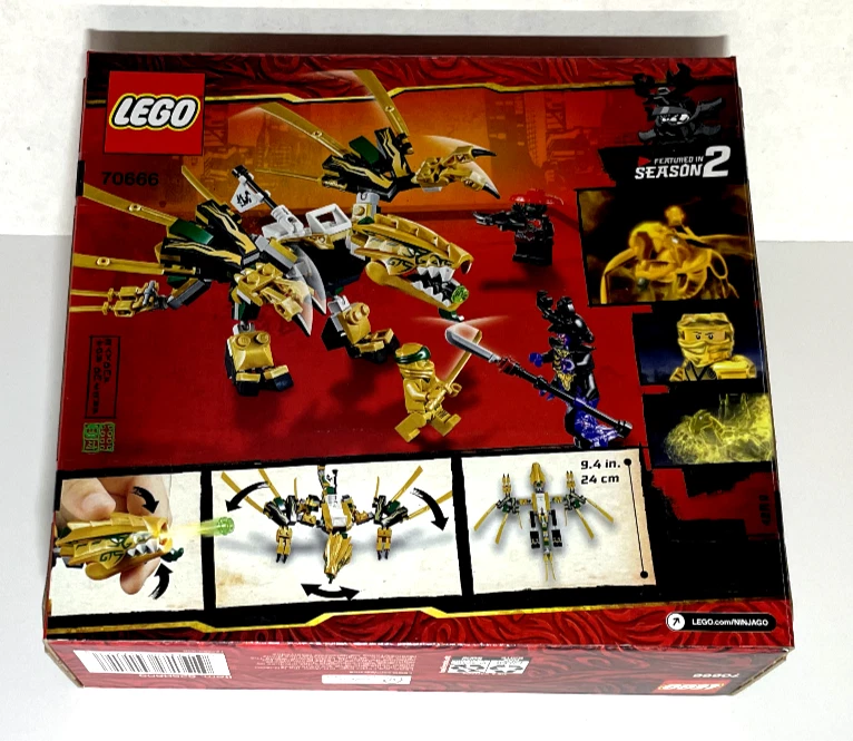 LEGO Ninjago Legacy The Golden Dragon 70666 NISB