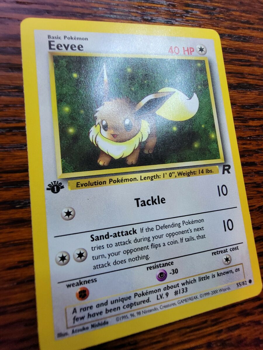 Eevee - Team Rocket Pokémon card 55/82