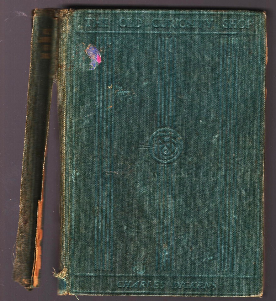 An original 1841 first-edition hardcover of The Old Curiosity Shop — one of the earliest printings of a Dickens classic in existence.