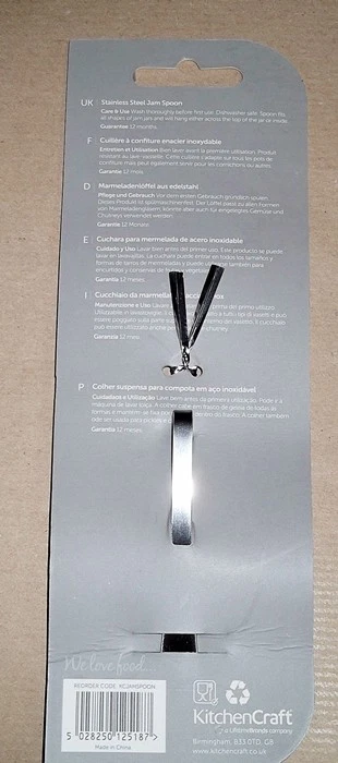 Kitchen Craft Cucchiaio per marmellata in acciaio inox KCJAMSPOON - Immagine 3 di 3