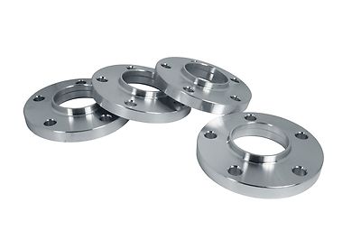 12mm Hub Centric Wheel Spacers For BMW – 2pc Set With Black 14x1.25 Lug Bolts