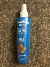 2Pk Hawaiian Tropic Weightless Hydration SPF30 Water Sunscreen Mist Exp 01/2026