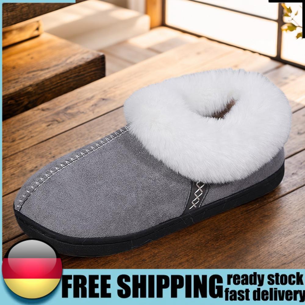 APL Slippers for Women Comfy Memory Foam Slippers with Fuzzy Collar for Outdoor