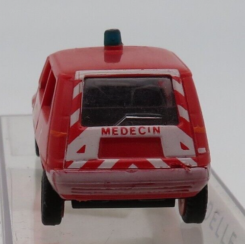 Rare Micro Praline HO 1/87 Renault 5 R5 Medicin SDIS Metz #82508 No Box - Picture 4 of 6