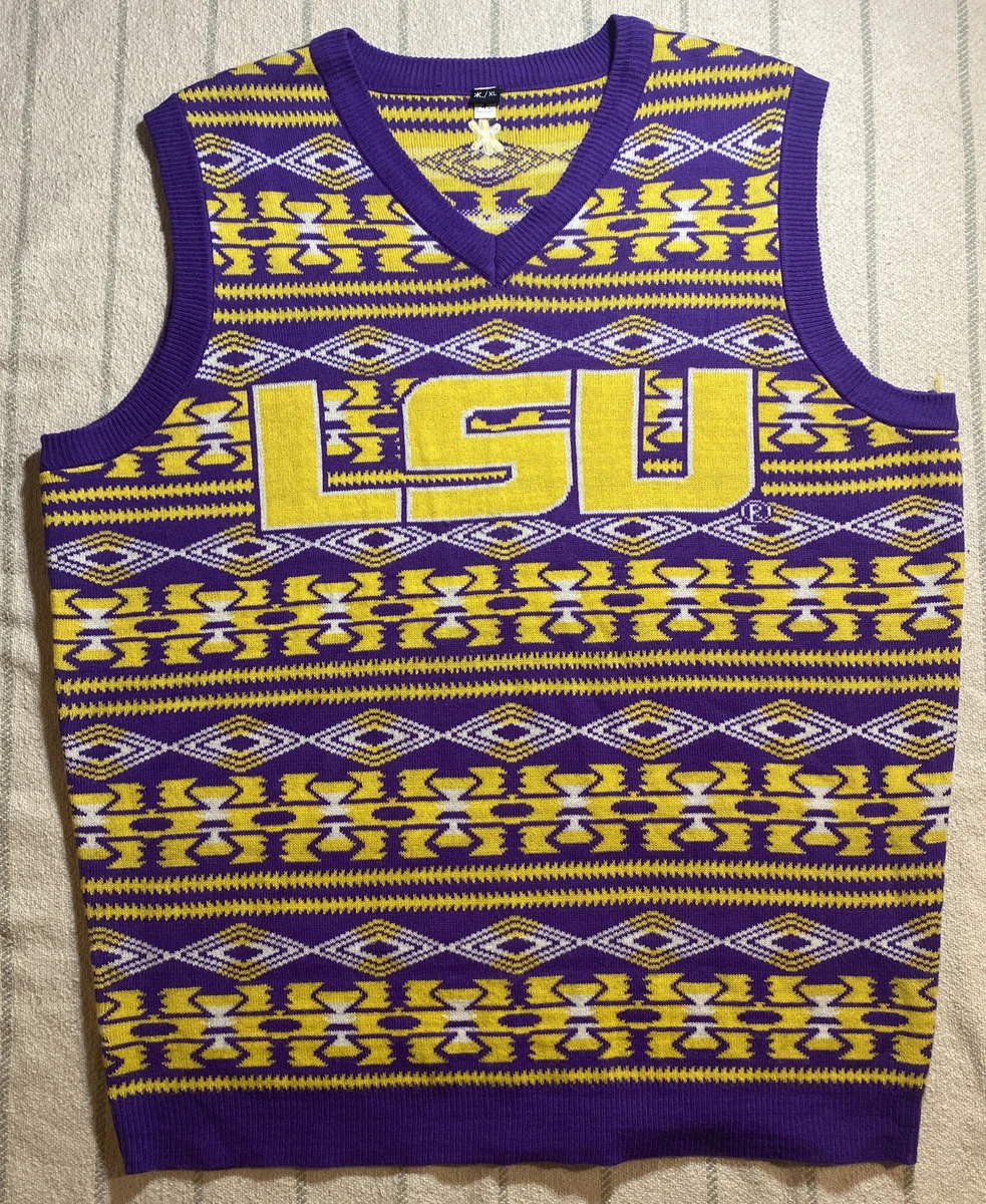 Lsu ugly best sale sweater