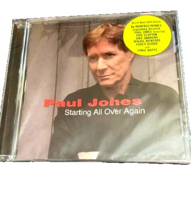 PAUL JONES ( Manfreds , Blues Band ) - Starting All Over Again CD2009  neuwertig