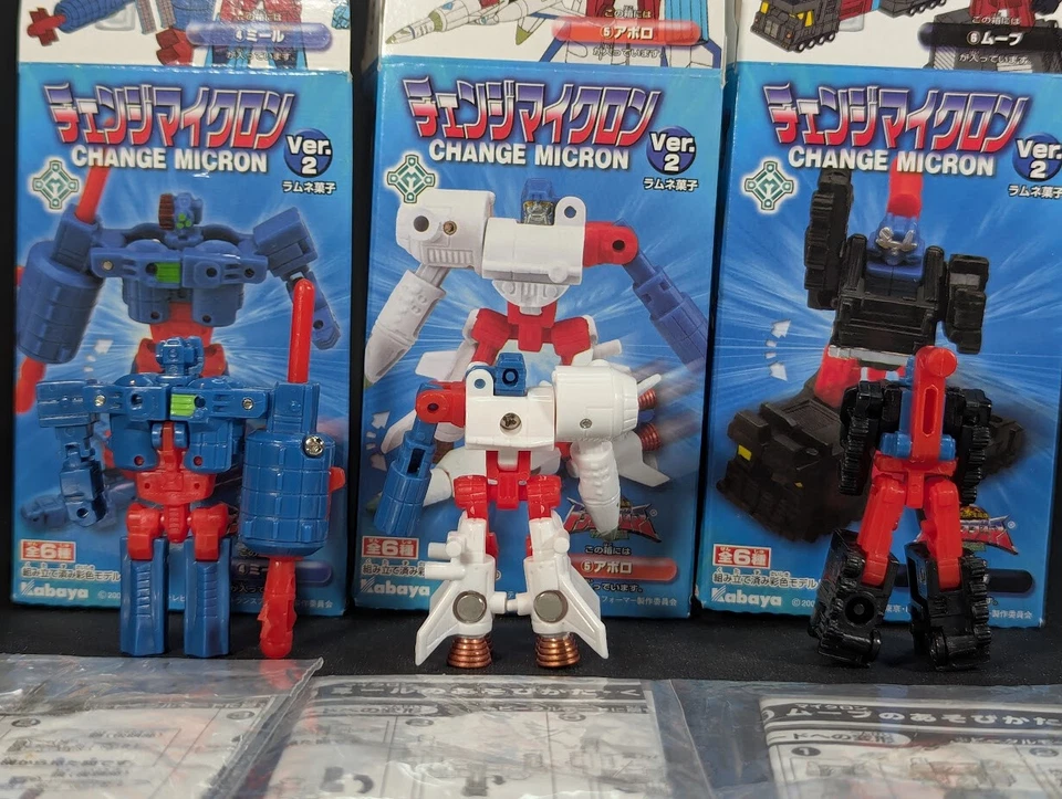 Transformers Kabaya Change Micron Legend Space Minicon Team complete Wave 2 RARE - Image 3 of 4