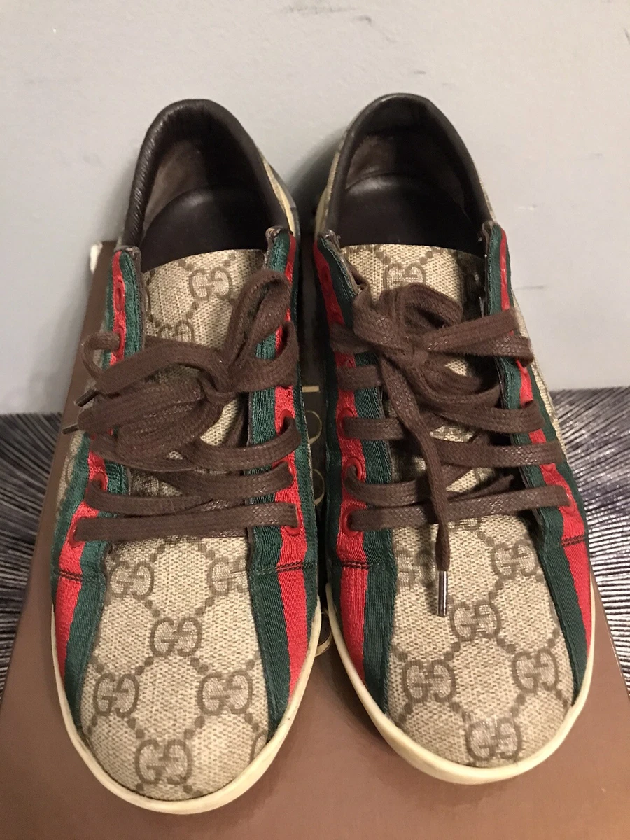 Vintage Gucci Boulevard Women s Shoes 37 With Box and Extra Laces