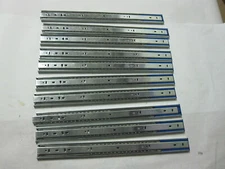5 Pairs 20" 500mm Soft Close Full Extension Cabinet Drawer Slides Ball Bearing 