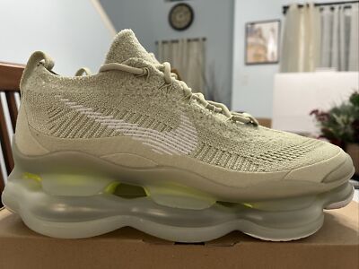 Nike Air Max Scorpion Flyknit Olive Aura Volt DJ4702- 300 Women's