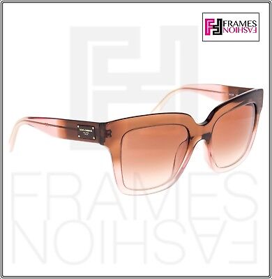 DOLCE & GABBANA 4286 Bordeaux Powder Pink Gradient Square DOLCE & GABBANA 4286 Bordeaux Powder Pink Gradient Square