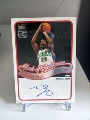 Michael Redd On-card Auto 2003-04 Topps Mark Of Excellence