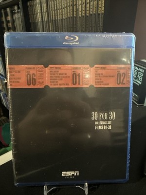 ESPN Films 30 for 30:Films 01-30DVD Blu-ray, 6-Disc,2011, Collector's Set Sealed