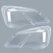 Paar Scheinwerferglas Streuscheibe Linsen für Mercedes E-Klasse W212 2009-2012