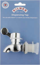Kilner Replacement Tap for Drinks Dispensers Drip-Free Design with Leak-Proof Si