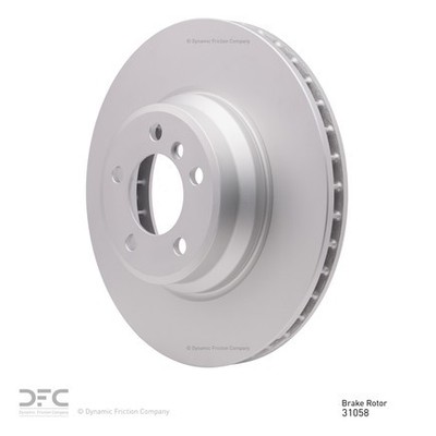 Dynamic Friction Company 604-31058 Geospec Coated Rotor   Blank