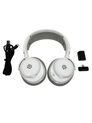 SteelSeries Arctis Nova Over Ear Gaming Headset - Built In Boom Mic
