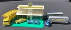 Vintage Lesney Matchbox MG-1 BP Toy Garage Sales & Service Station & vehicles