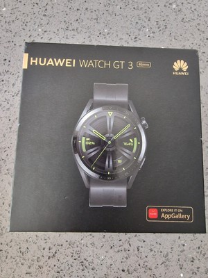 Huawei Watch GT 46mm, Edelstahl, Schwarz