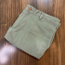 TOMMY BAHAMA Shorts Mens 36 Olive Green Island Cotton Stretch Casual