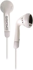 Koss KE5W Earphone Stereo Wired 16 Ohm 70 Hz 20 kHz Earbud White 4FT Cord