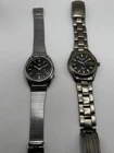 Lot Seiko Titanium 50M 7N43-0AB0 A4 Seiko 7009-3040F Automatic (Not Working)