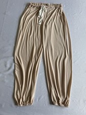 Eberjey Pajama Pants Jogger Lounge M Knit Jogger Drawstring Pale Pink Blush Pj