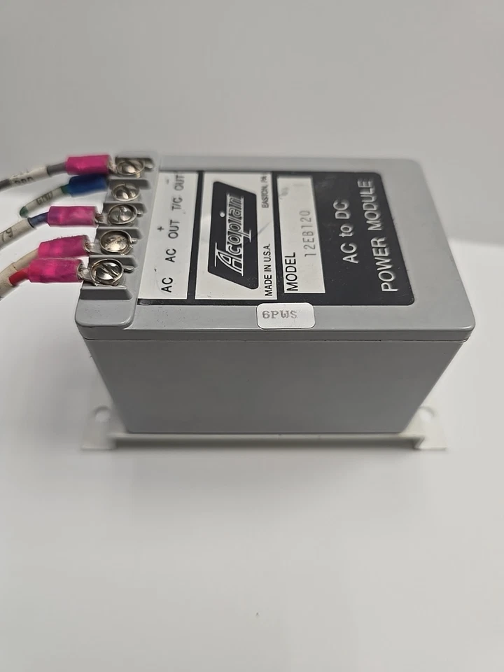 Acopian 12EB120 AC to DC Power Module Input 105-125 VAC, Output 12VDC, 1.2A - Image 3 of 4