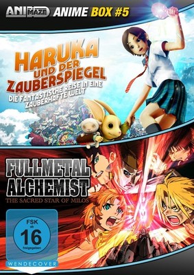 ANIME - ANIMA BOX 5 HARUKA,FULLMETAL ALCHEMIST 2 DVD NEU 