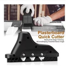 Black Plasterboard Cutter Gypsum Board Hand Plane Drywall Edge Chamfer 45 