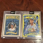 2 Card Lot Topps Project 2020 Ken Griffey Jr # 231 & 328 Seattle Mariners