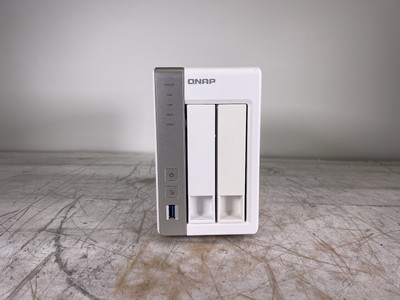 QNAP TS-231P 2-BAY PERSONAL CLOUD NAS BACKUP SERVER - NO HDD/POWER SUPPLY