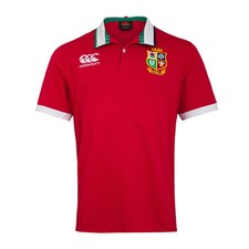 Image of British & Irish Lions Polo Shirt Men's Rugby Canterbury Classic Jersey Small 632