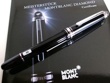 Montblanc Meisterstuck Diamond Classique penna stilografica 14 carati M pennino