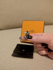 Bague Croisette Hermès, Grand Modèle. T.49