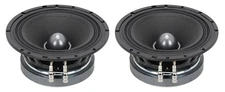 (2) Sundown Audio LCMR-6.5 100 Watt 6.5" Midrange Car Speakers 8 Ohm S-LCMR6.58
