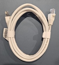 2FT Cat5e Ethernet Patch Cable White 24AWG 30V