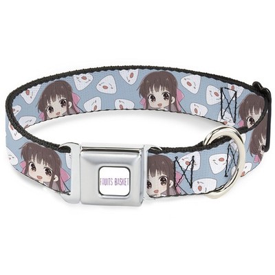 Dog Collar CFBM-FRUITS BASKET Title Logo Full Color White/Purple Fru (US IMPORT)