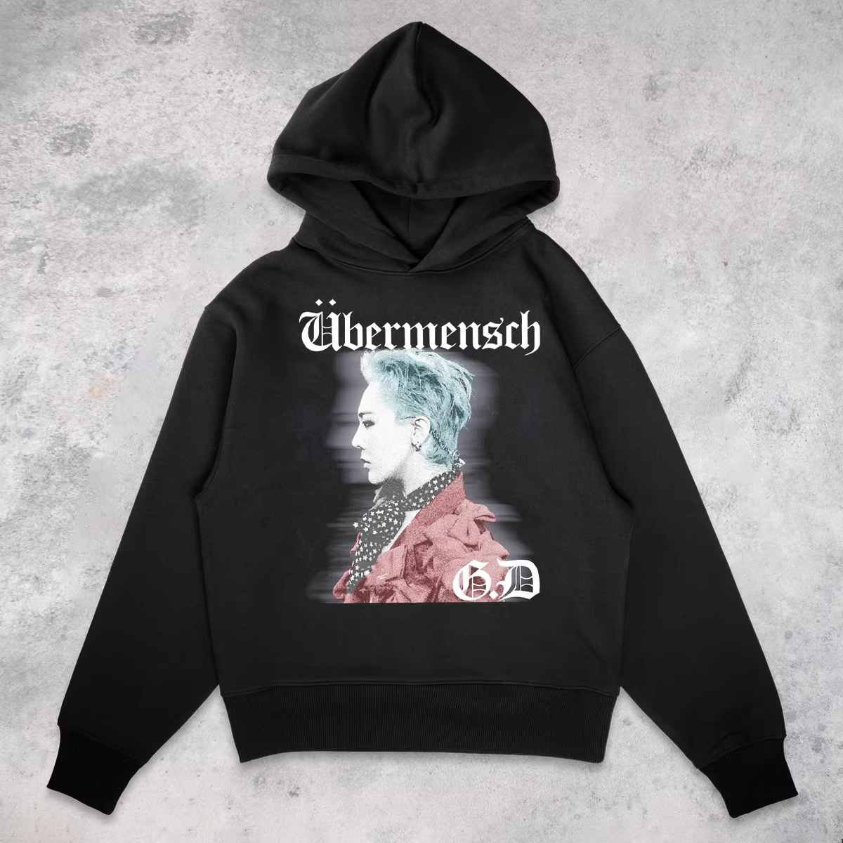 G-DRAGON HOODIE BIGBANG KPOP JERSEY GD ÜBERMENSCH CONCERT OUTFIT