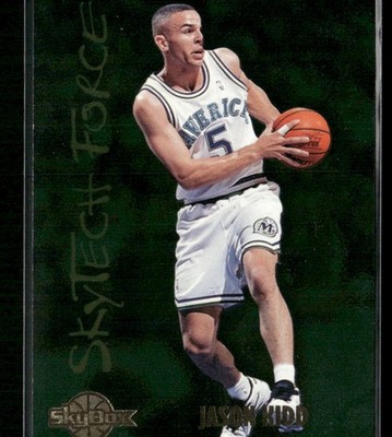 1994-95 SkyBox Premium #SF11 Jason Kidd SkyTech Force Dallas Mavericks
