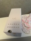 LAUREN CONRAD PINK FLAMINGO HARD BOTTOM Flip Flop. Sz 6 NIB — photo 2