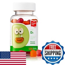 Zahler - Chapter One Vitamin D3 1000 IU Gummies Kids Adults 120 Count