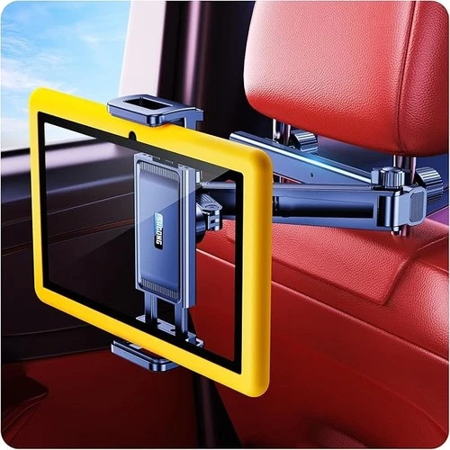 SHCONG 【Extendable 29.8CM】 3 IN 1 iPad Tablet Holder for Car, 【Aluminum Alloy】,C