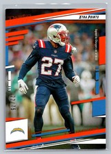 2022 Panini Prestige J.C. Jackson Xtra Points Orange #/75 #205 Chargers