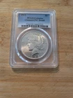 1923 Peace Silver Dollar, PCGS Genuine Cleaned-UNC Detail