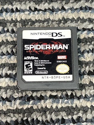 Spider-Man: Shattered Dimensions (Nintendo DS, 2010) Authentic Cart Only