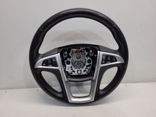 2011 Chevrolet Equinox LTZ Steering Wheel W/ Switches *Black Leather*