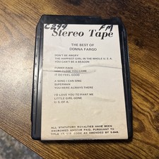 Donna Fargo/ The Best Of Donna Fargo 1977 ABC Records 8 Track Tape Used GH07.