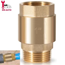 1" NPT One Way Brass Check Valve Female Pipe Thread for Well Pump SP0465X-100